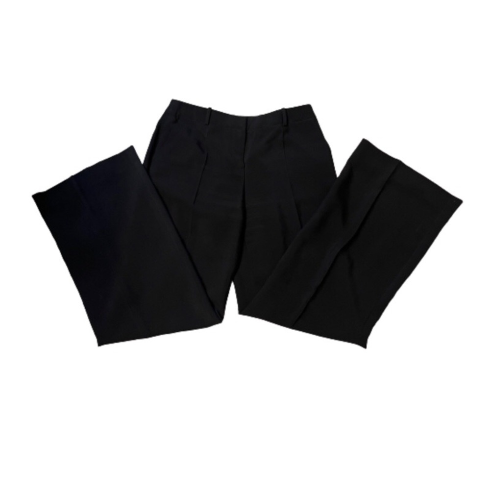 Giorgio Armani Black Silk Pants Size 42 / US 6/8